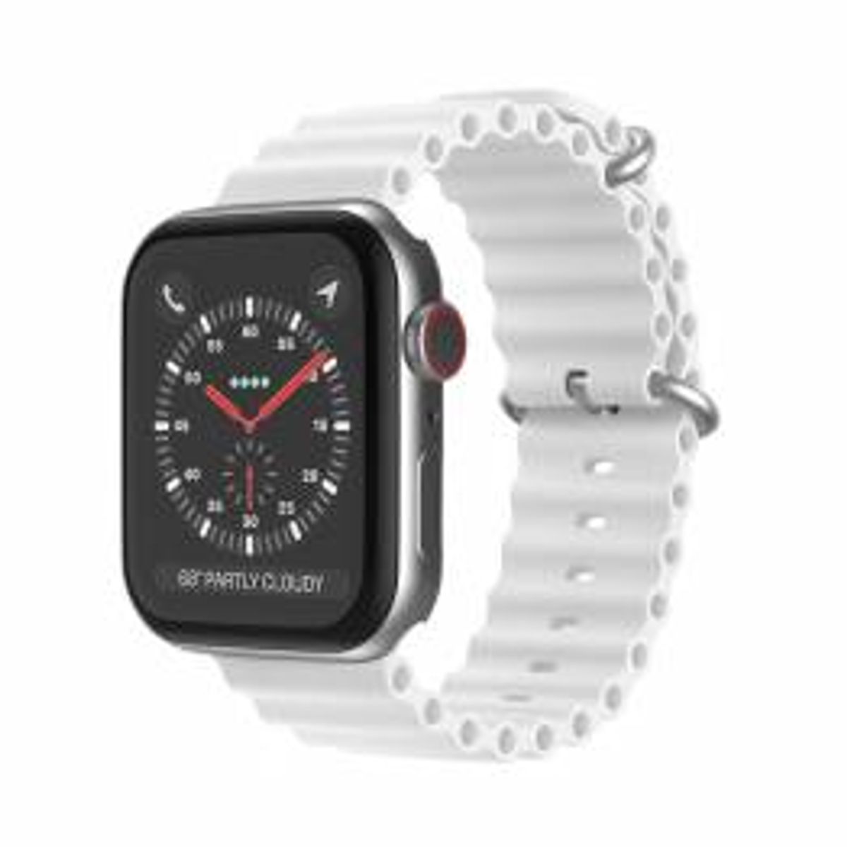 DUX DUCIS Ocean silikone rem til Apple Watch 38/40/41/42mm - Hvid