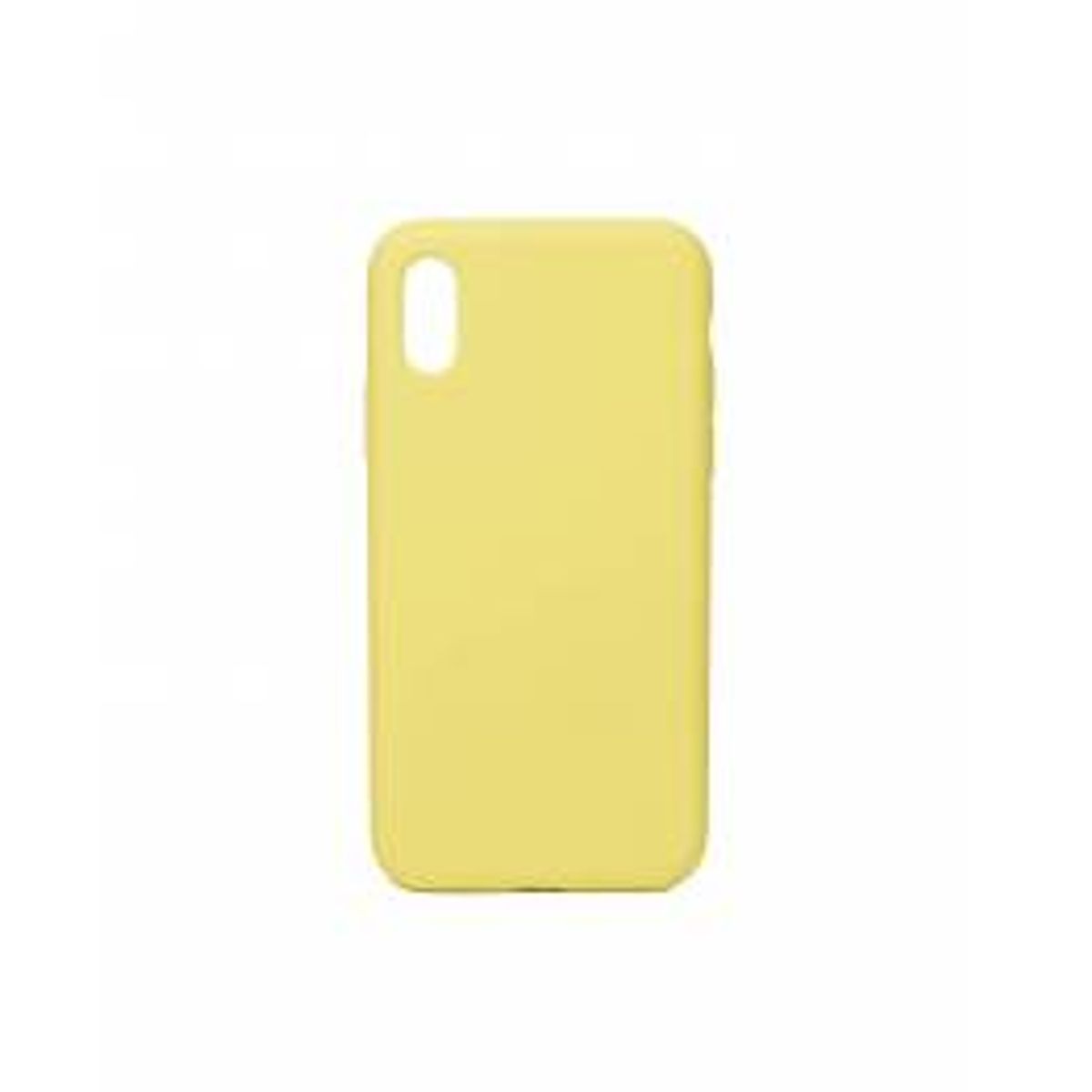 iPhone XS MAX silikone cover - Gul