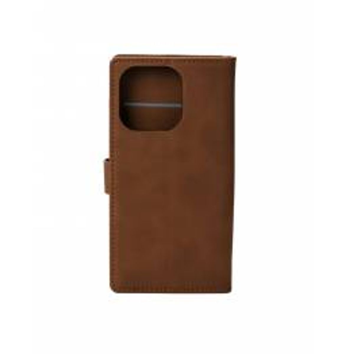 iPhone 16 Pro Wallet cover med lås - brun