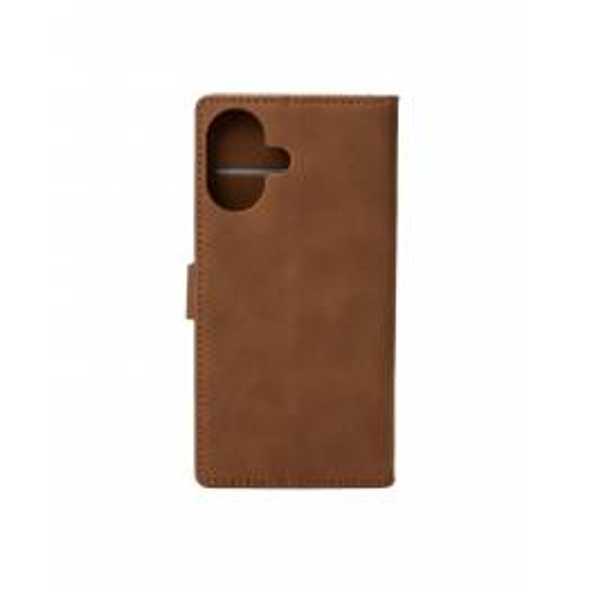 iPhone 16 Plus Wallet cover med lås - brun