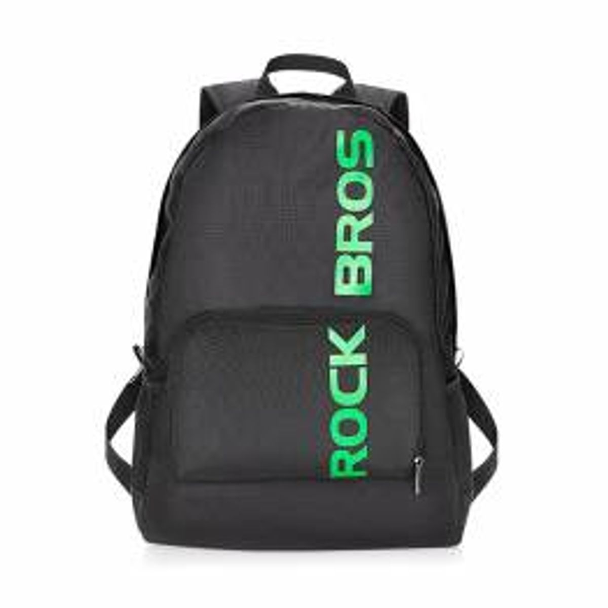 RockBros sammenfoldelig rygsæk - 18l - 46x38cm - Sort med grønt logo