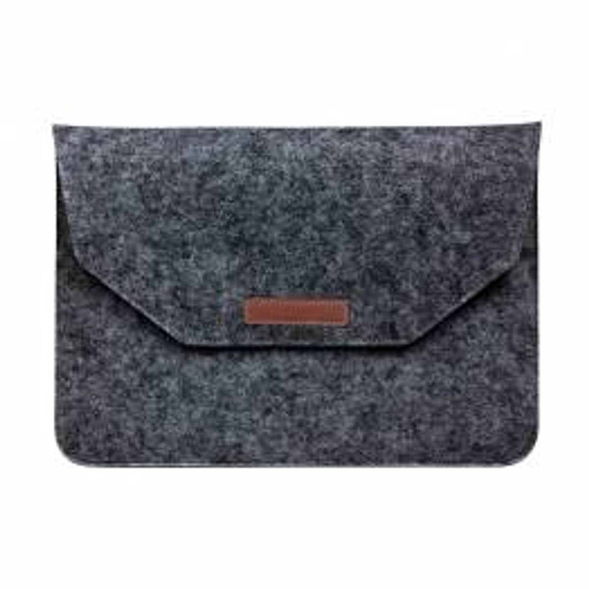 Simpelt filt sleeve til MacBook Pro 13"/15" - Mørkegrå, Sleeve størrelse 15"