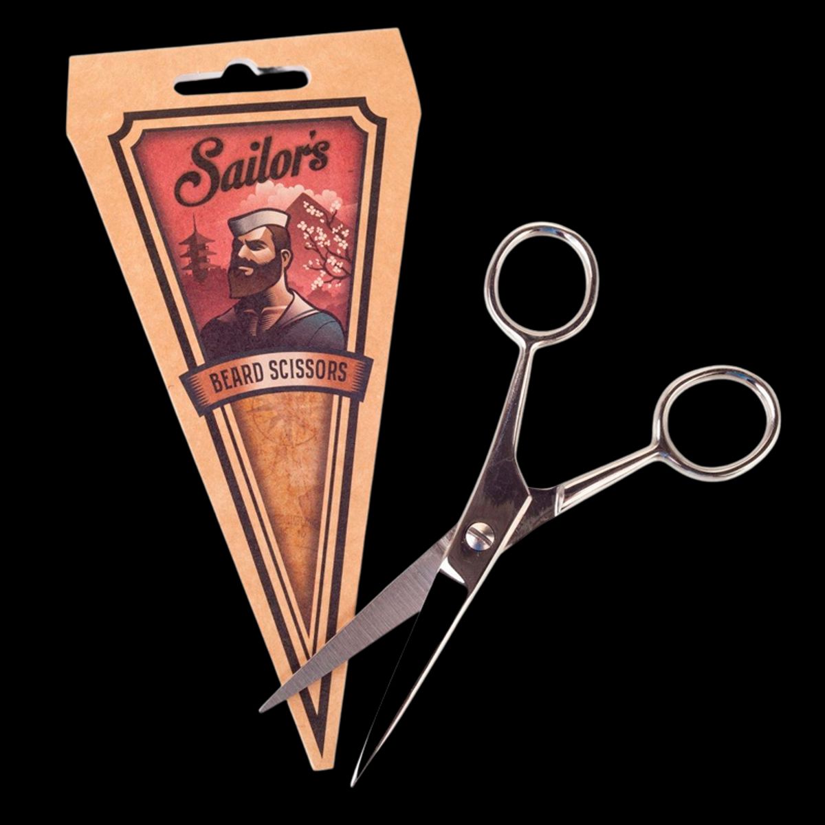 Sailor's Beard Scissors (1 stk)