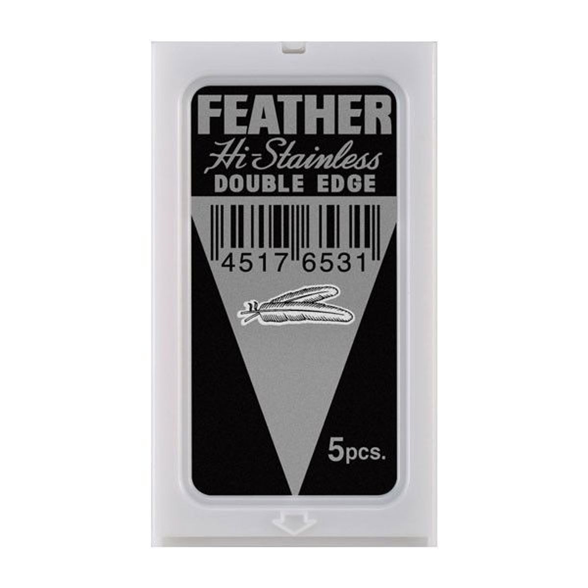 Feather Double Edge Blades Black ( 5 stk)