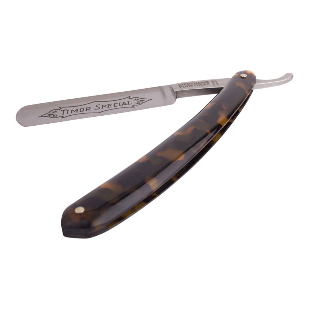 Giesen & Forsthoff De Luxe Straight Razor Barberkniv (Celluloid Håndtag, 5/8&quot;)