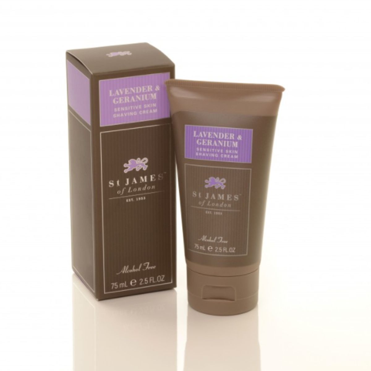 St. James L&G Shave Cream Travel Tube (75ml)