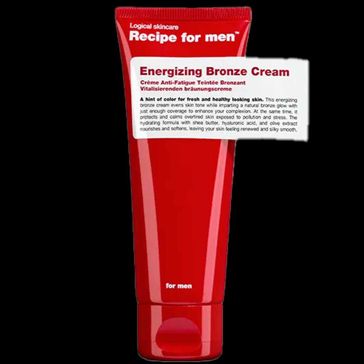 Recipe for men Energizing Bronze Cream (75 ml)