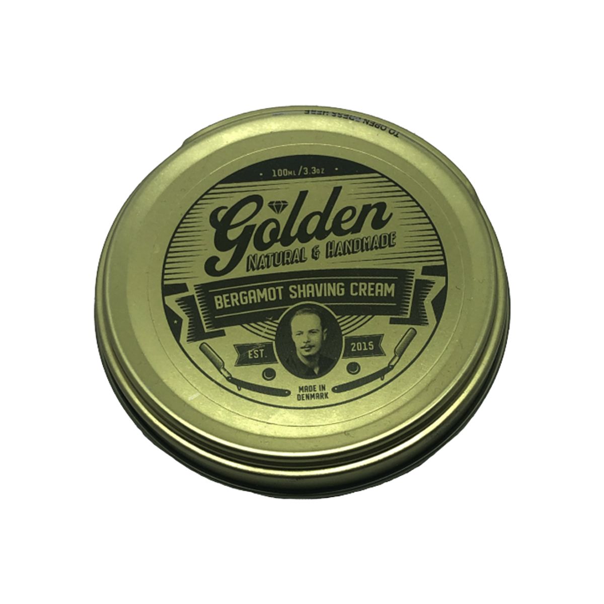 Golden Beards Shaving Cream Bergamot (100 ml)