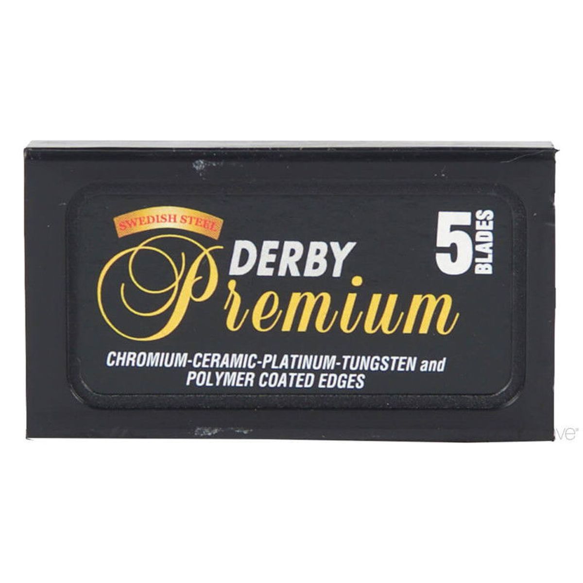 Derby Black Premium DE-Barberblade 5 stk.