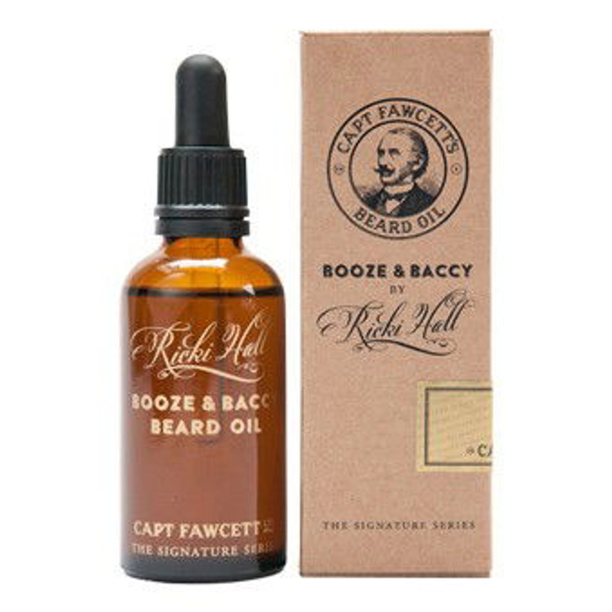 Captain Fawcett Ricki Hall's Booze & Baccy Beard Oil (50 ml)