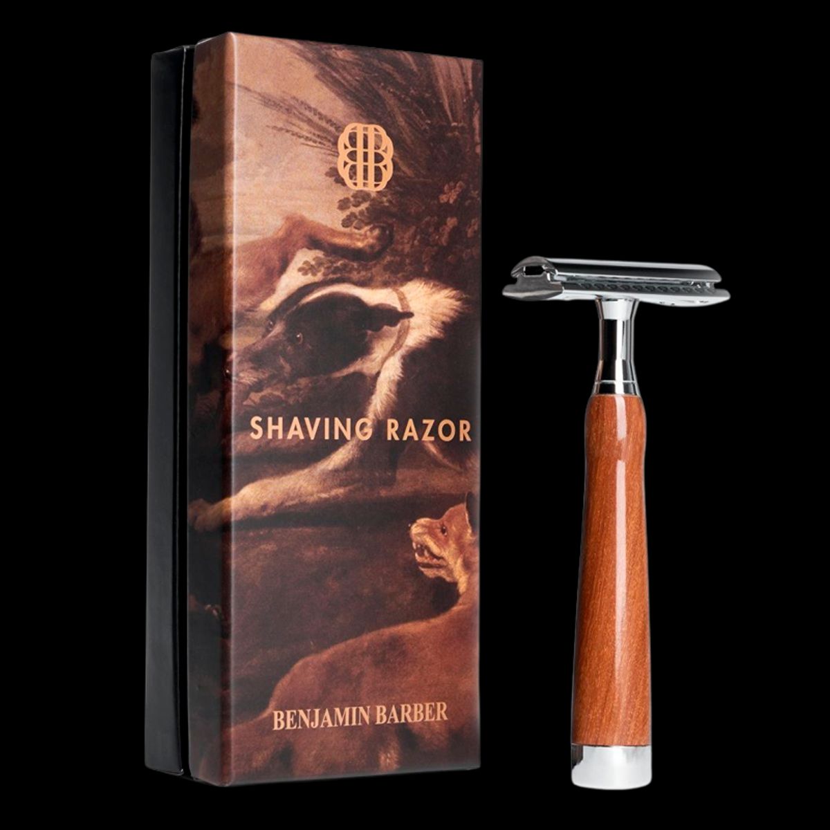 Benjamin Barber Classic Safety Razor Wood (1 stk)