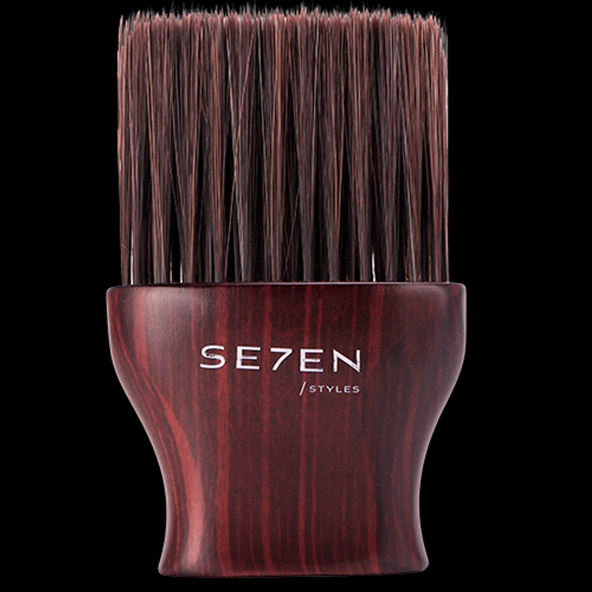 Se7en Styles Dark Wooden Oval Neck Brush