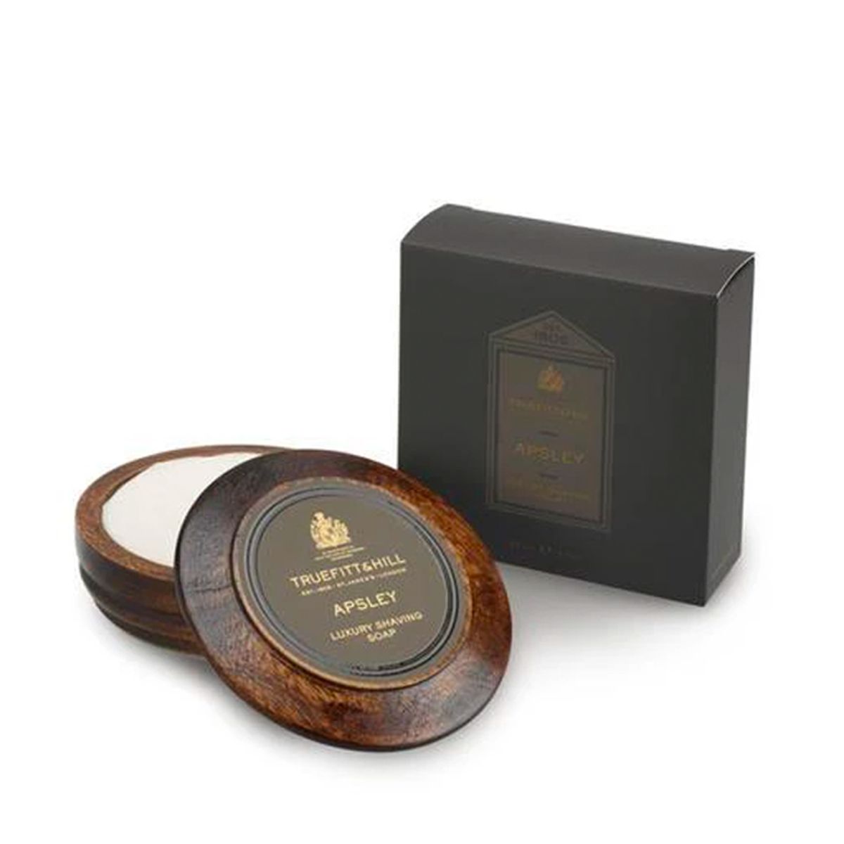 Truefitt & Hill Apsley Luxury Shaving Soap In Wooden Bowl (99 g)