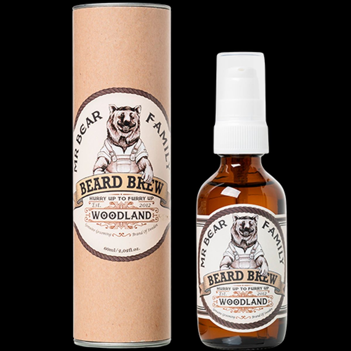 Mr Bear Family Beard Brew Oil Woodland (60 ml)