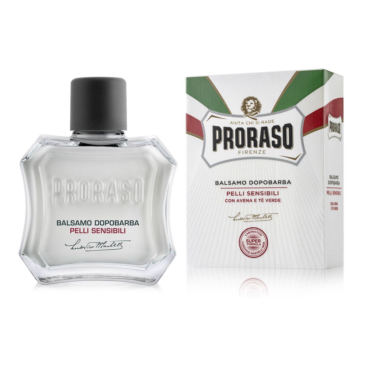 Proraso Liquid Aftershave Cream - Green Tea & Oatmeal (100 ml)