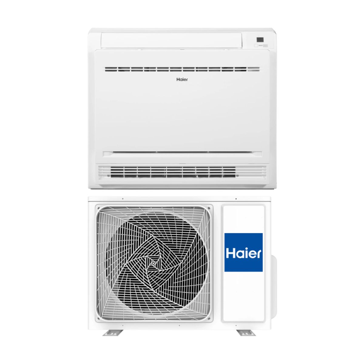 Komplet Haier Gulvmodel Varmepumpe 2,5 kW