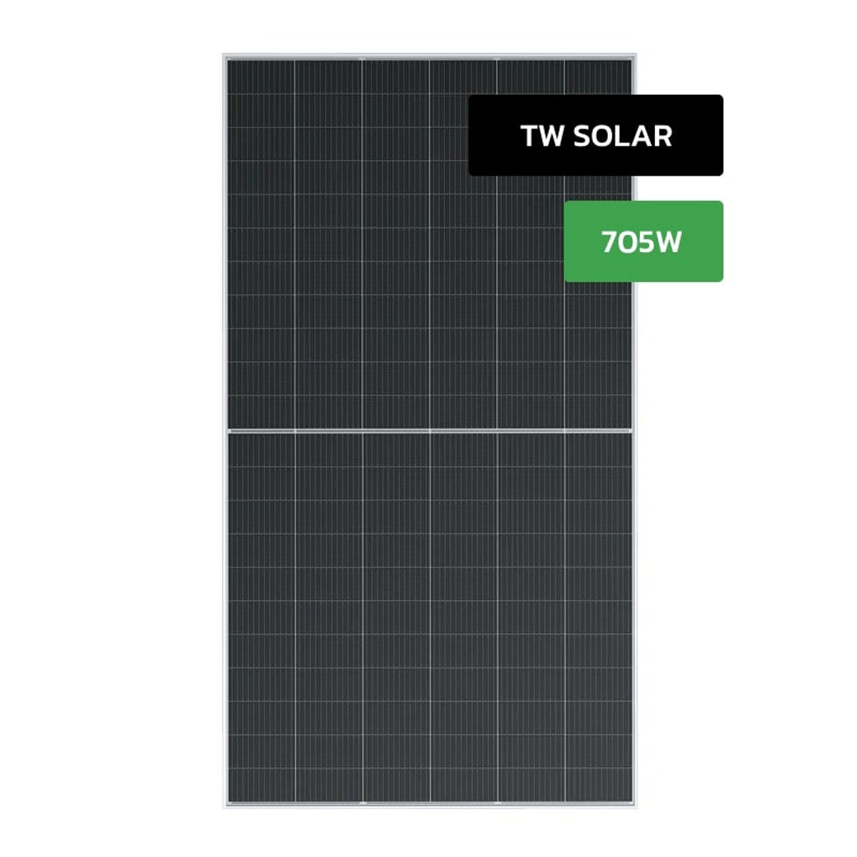 705W TW Solar mega solcellepanel