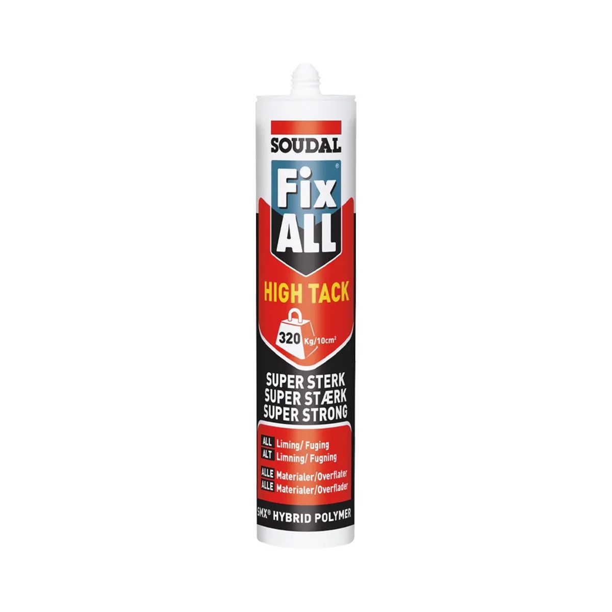 Fugemasse Fix ALL High Tack Sort 290ml