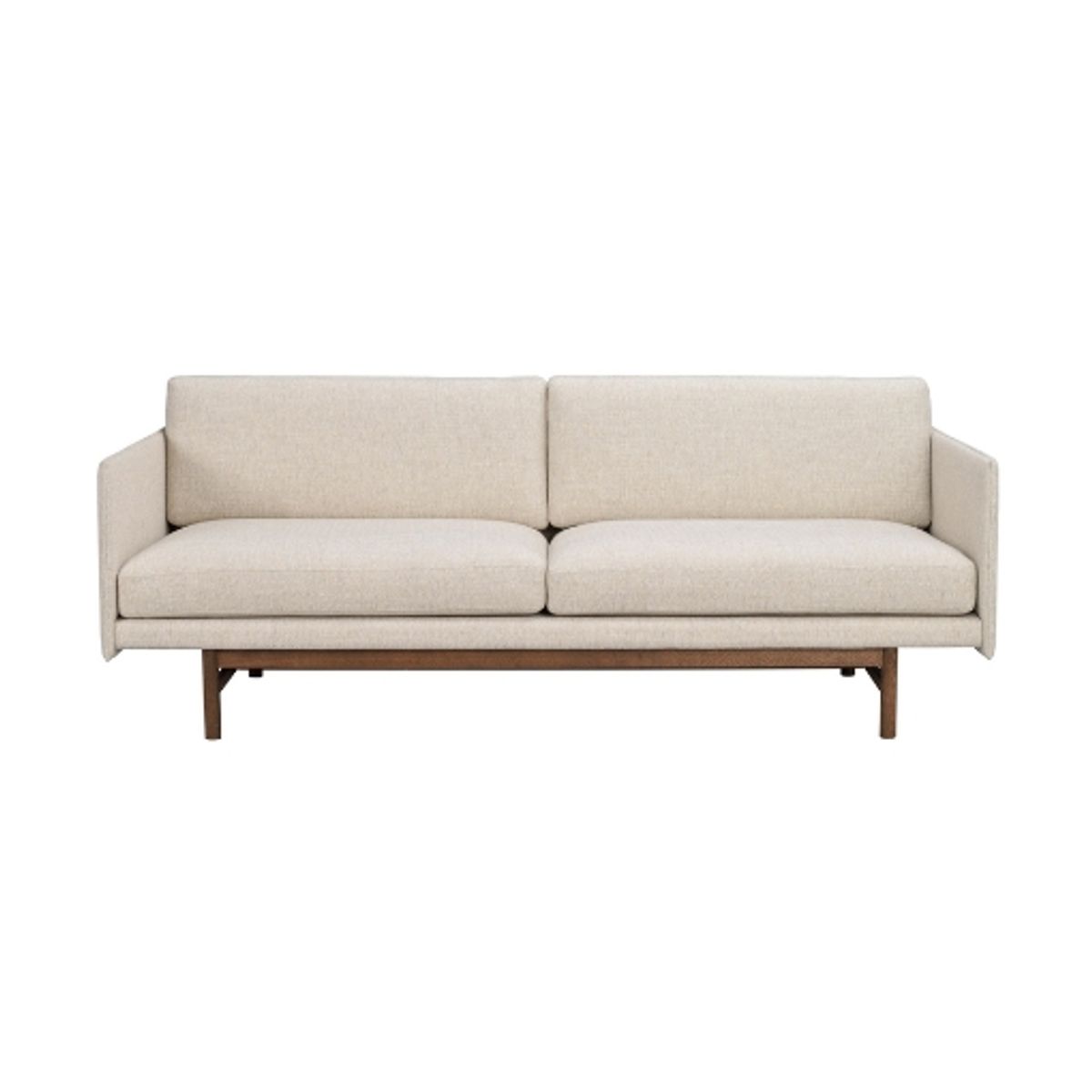 Rowico | Hammond sofa | Beige m. brunoileret eg