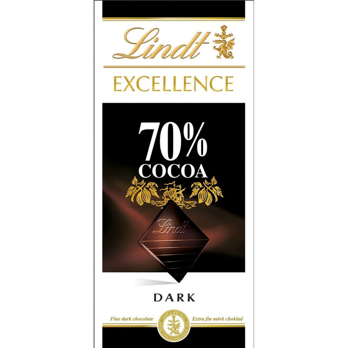 Lindt - Dark 70% Kakao (100g)