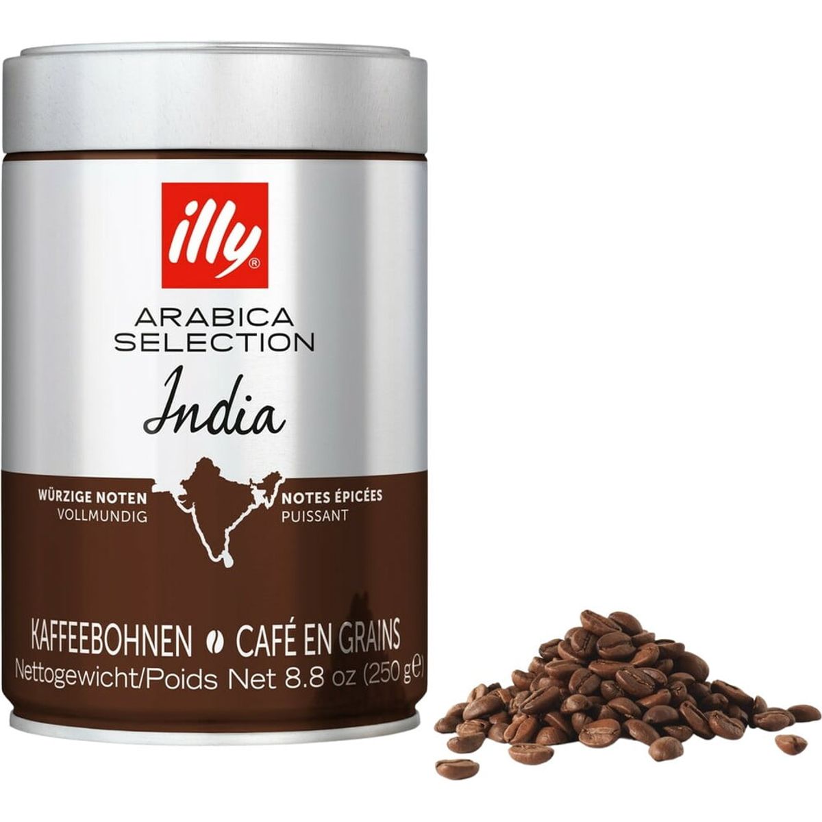 Illy - India (250g) - Kapsler til