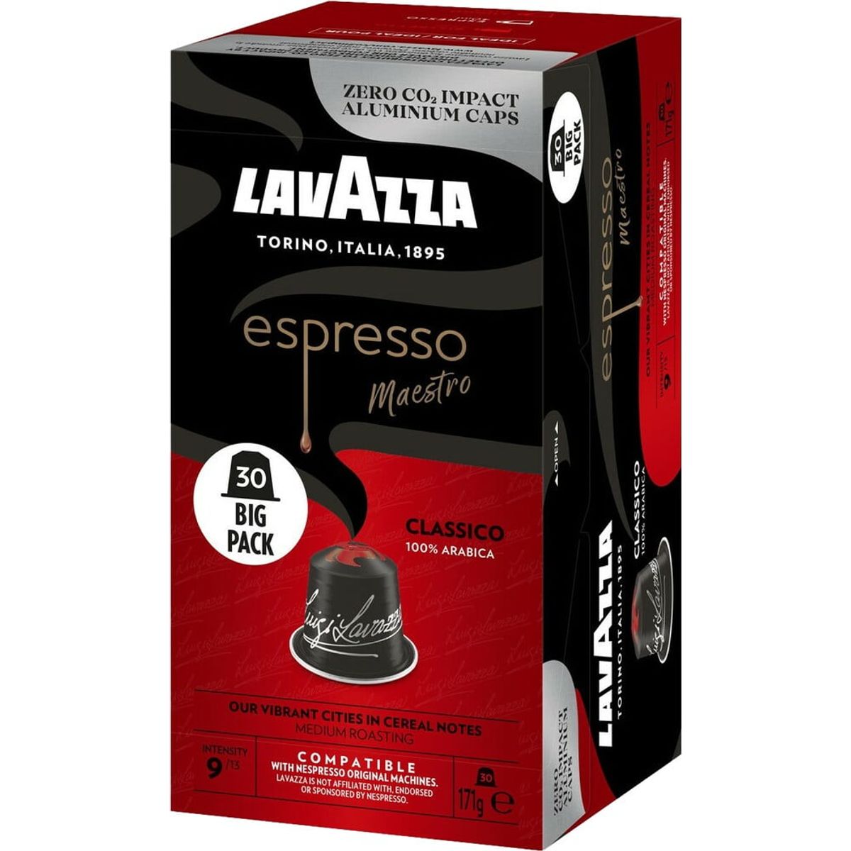 Lavazza - Maestro Classico (30 stk) - Kapsler til Nespresso