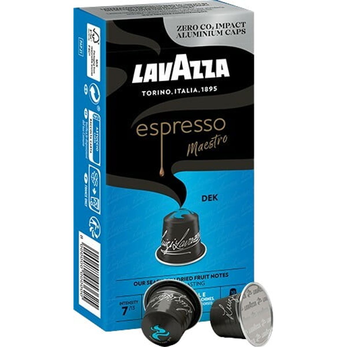 Lavazza - Espresso Maestro Koffeinfri (10 stk) - Kapsler til Nespresso