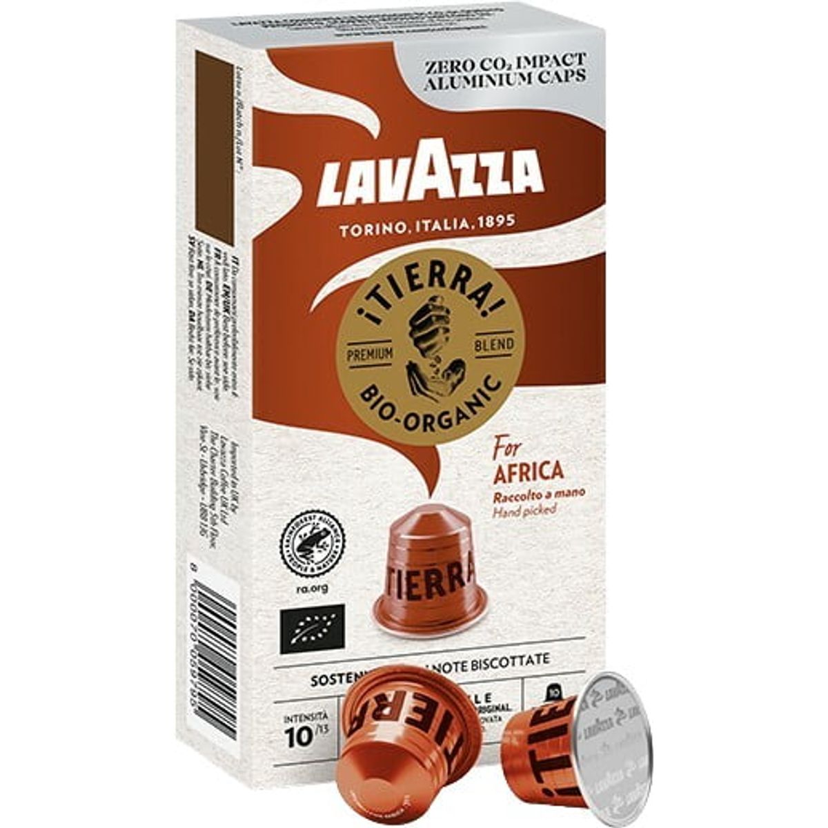 Lavazza - Tierra Africa (10 stk) - Kapsler til Nespresso