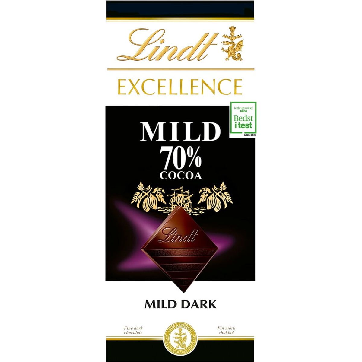 Lindt - Mild 70 % Kakao (100g)