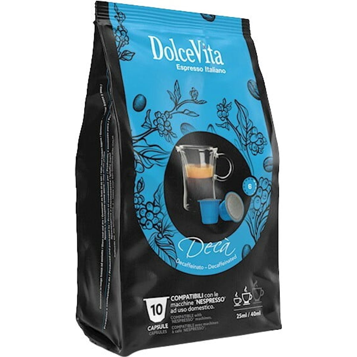 Dolce Vita - Decaffeinato (8 stk) - Kapsler til Dolce Gusto