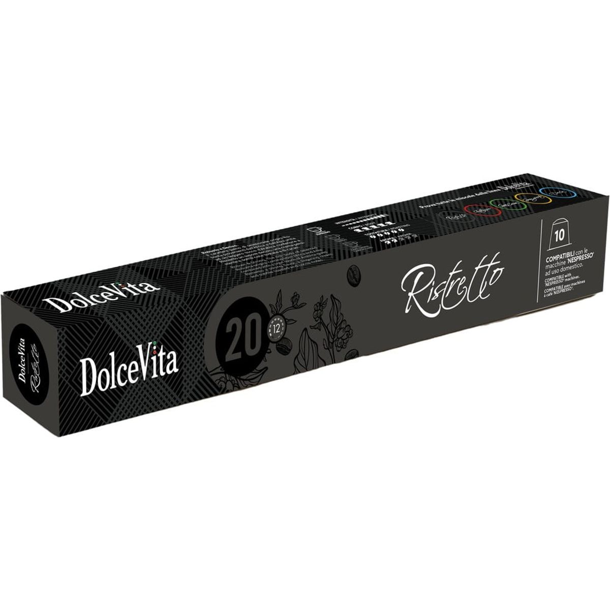 Dolce Vita - Ristretto (10 stk) - Kapsler til Nespresso