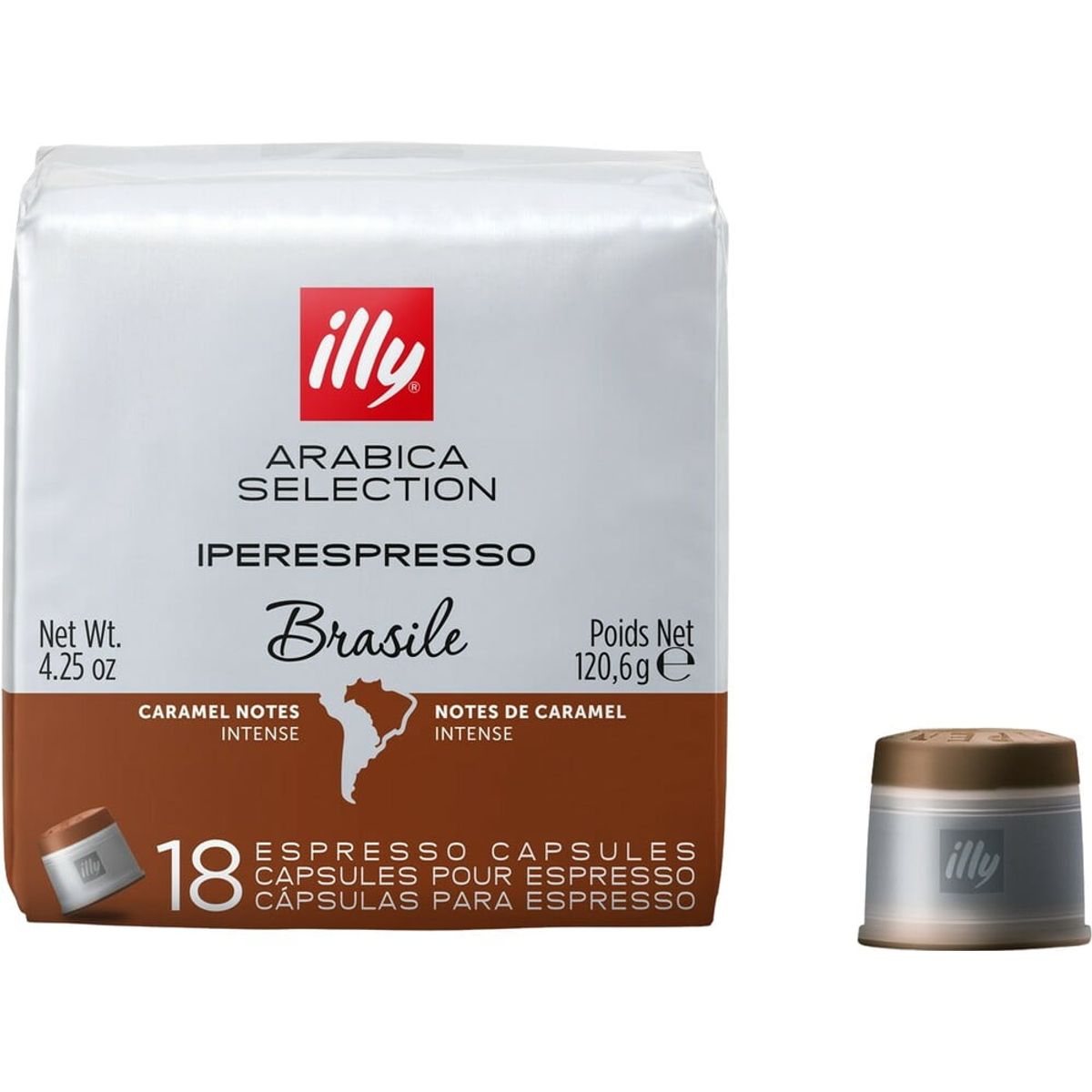 Illy - Brazil (18 stk) - Kapsler til Illy Iperespresso