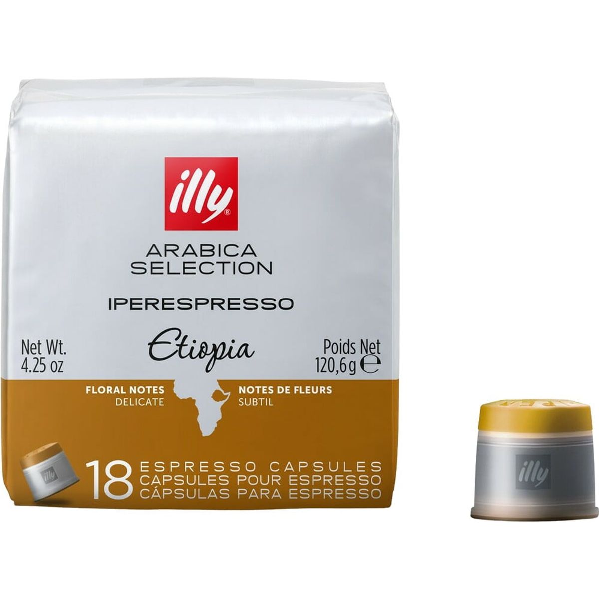 Illy - Ethiopia (18 stk) - Kapsler til Illy Iperespresso