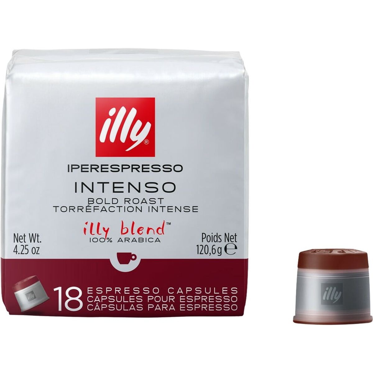 Illy - Intenso (18 stk) - Kapsler til Illy Iperespresso