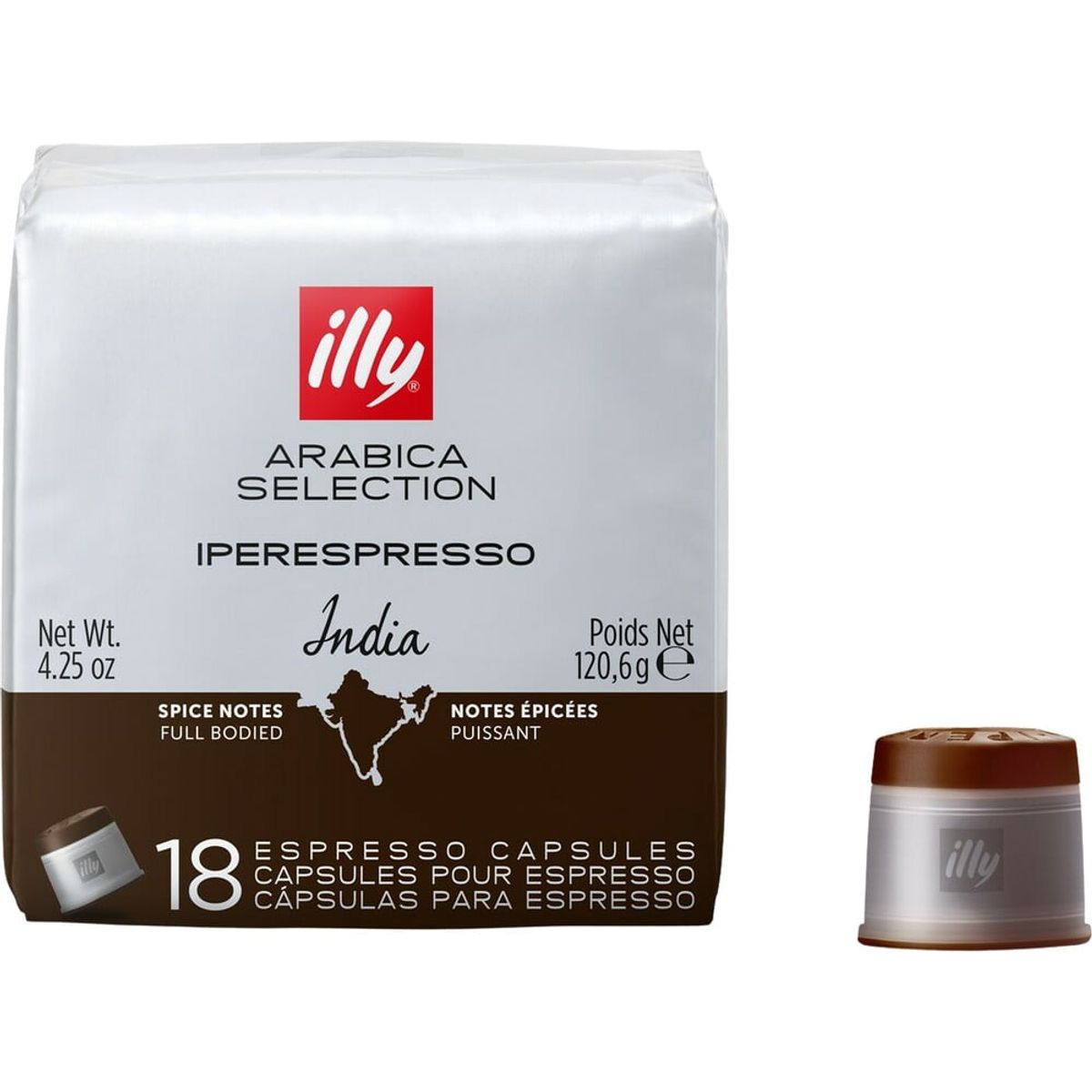 Illy - India (18 stk) - Kapsler til Illy Iperespresso