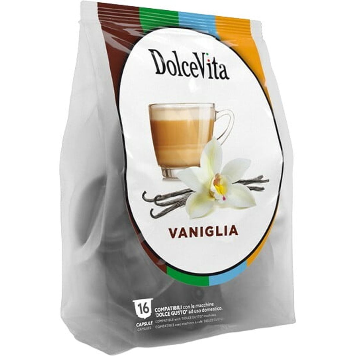 Dolce Vita - Vanilje (16 stk) - Kapsler til Dolce Gusto