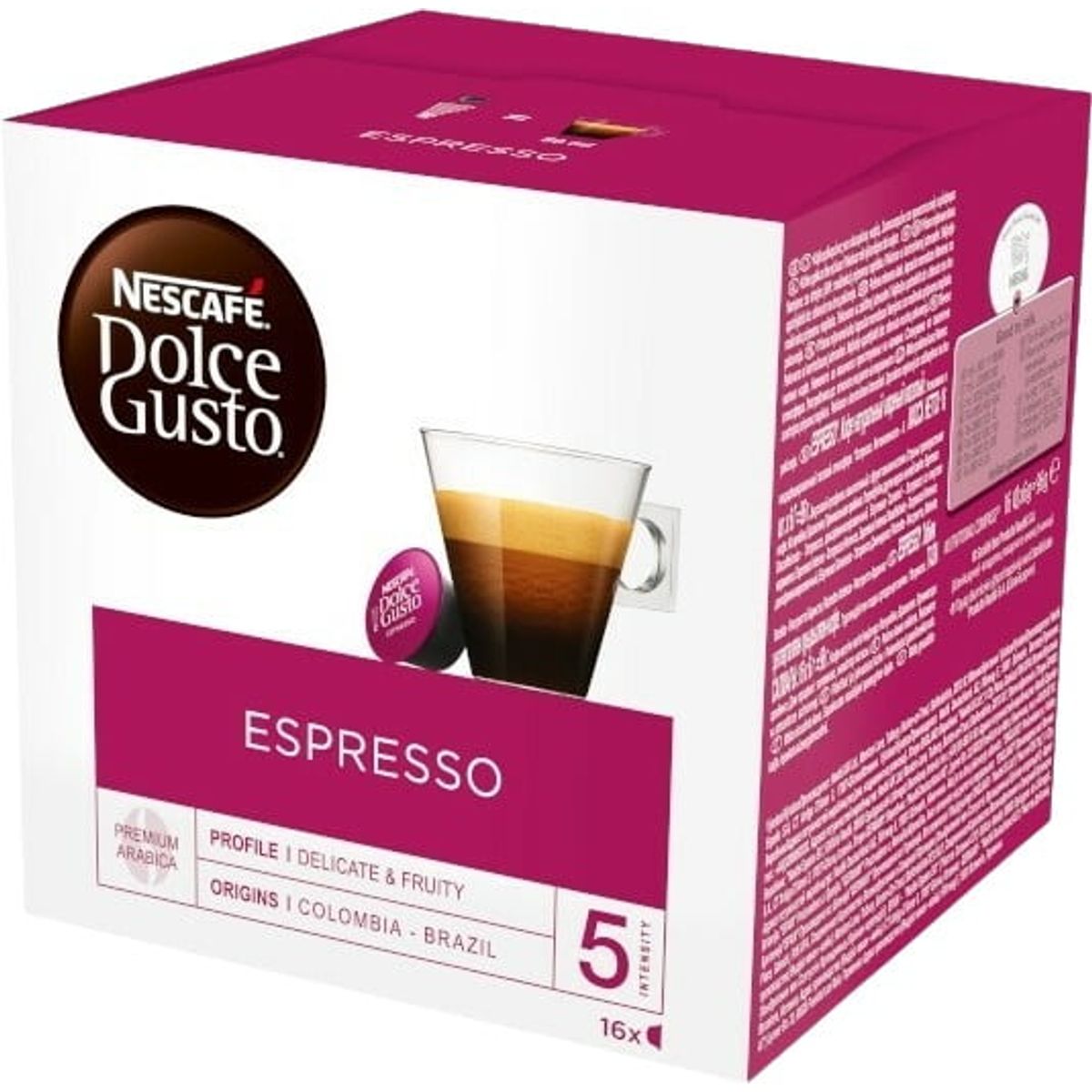 Nescafé - Espresso (16 stk) - Kapsler til Dolce Gusto