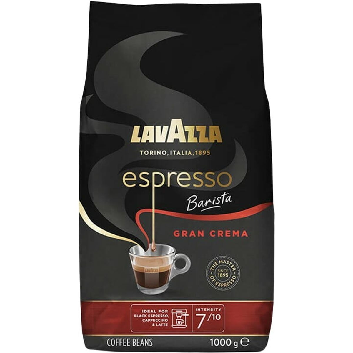 Lavazza - Espresso Barista Gran Crema (1000g) - Kaffebønner