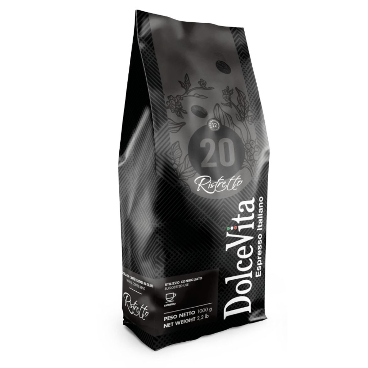 Dolce Vita - Ristretto (1000g) - Kaffebønner