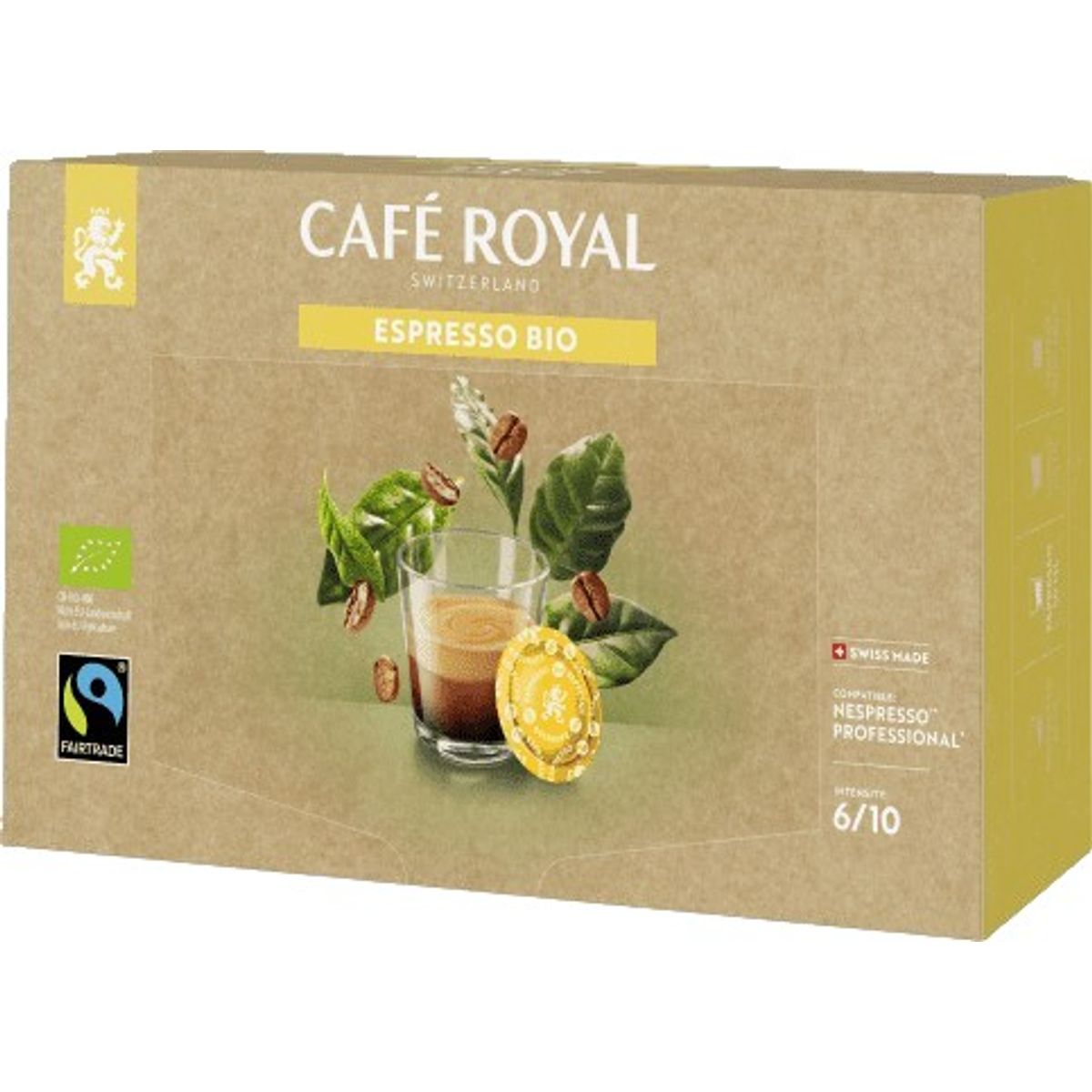 Café Royal - Espresso Organic (50 stk) - Kapsler til Nespresso Pro