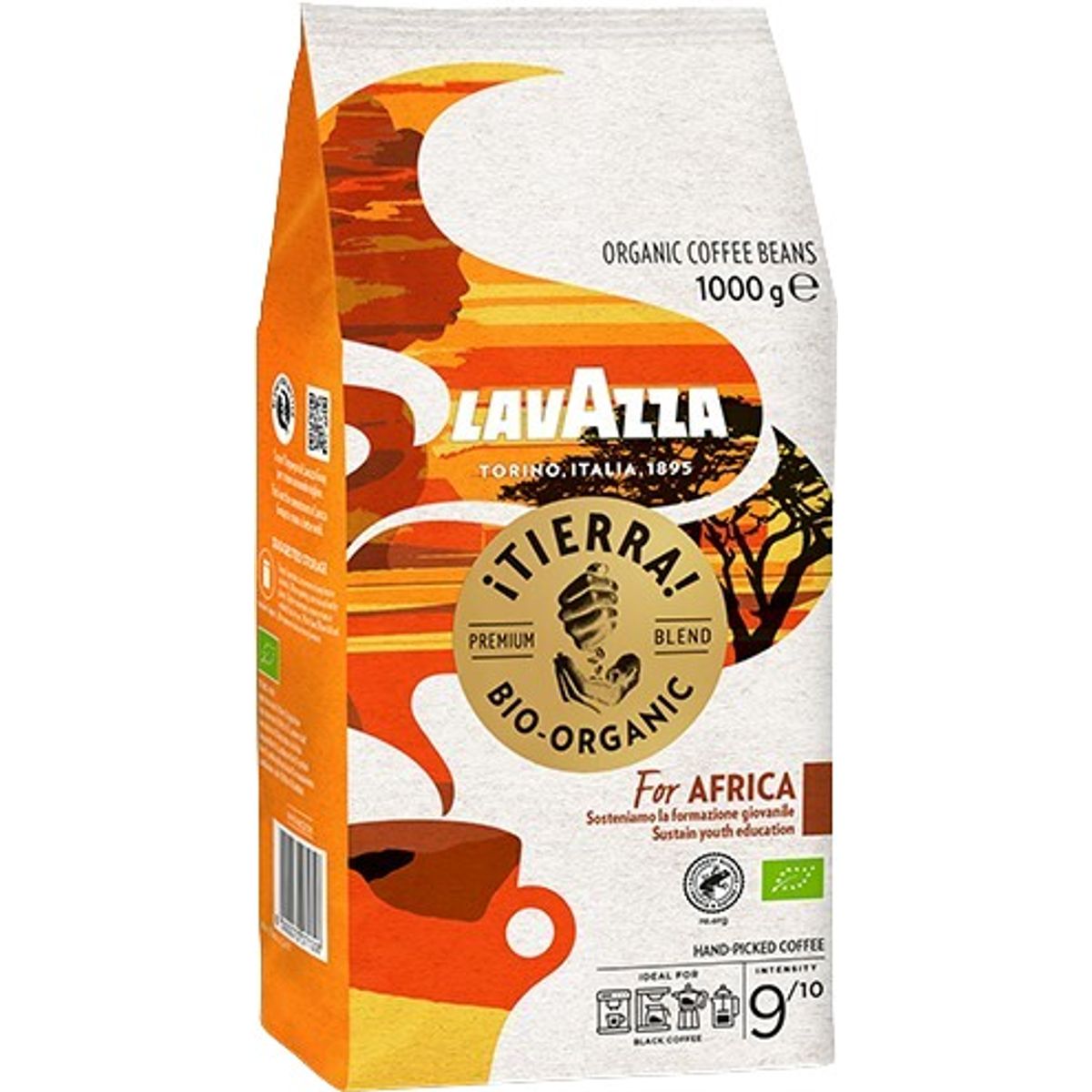 Lavazza - Tierra Africa (1000g) - Kaffebønner