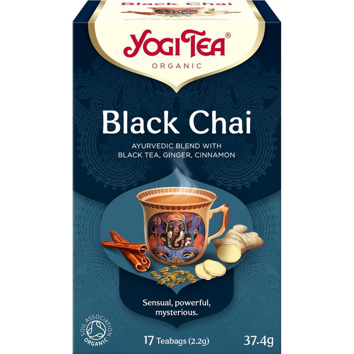 Yogi - Black Chai, Økologisk