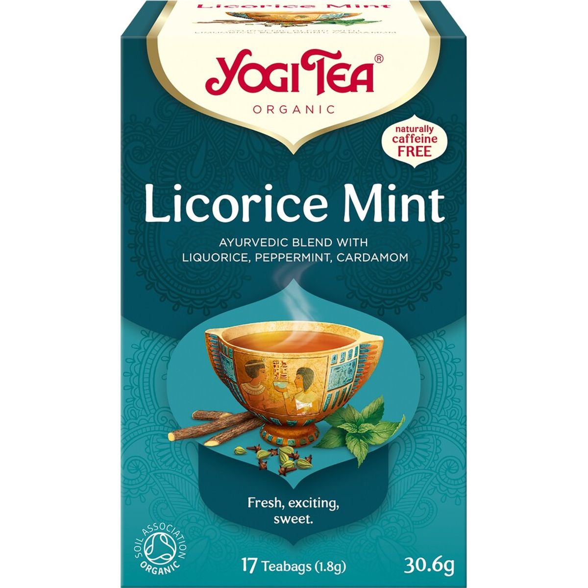 Yogi - Licorice Mint Tea, Økologisk