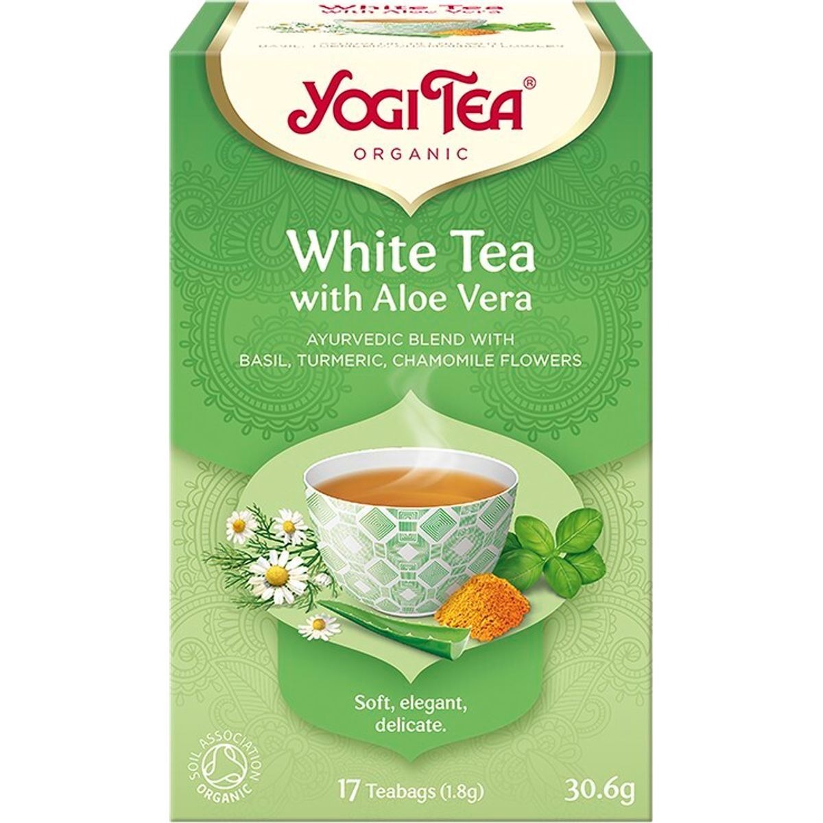 Yogi - White Tea, With Aloe Vera, Økologisk