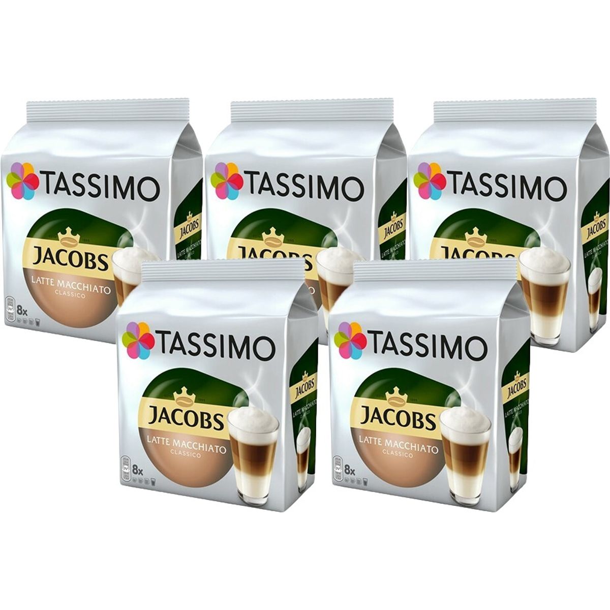 Jacobs - Latte Macchiato (40 stk) - Kapsler til Tassimo