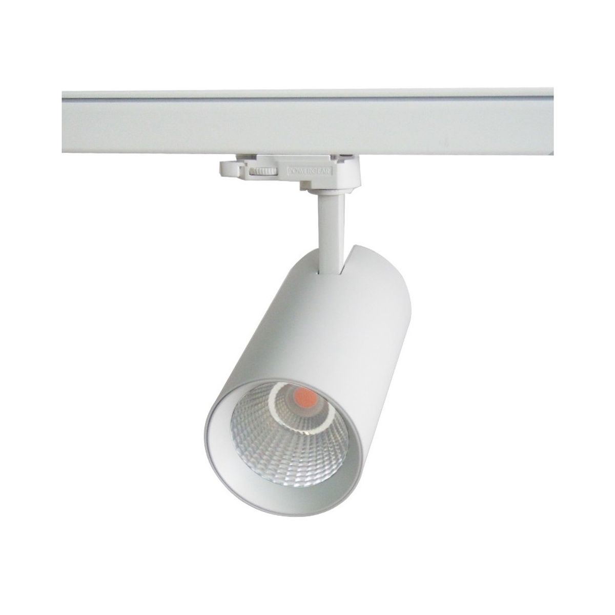 LEDlife hvid skinnespot 30W - 130lm/w, RA90, 3900lm, Flicker free, 3-faset - Kulør : Neutral, Spredning : 38 °