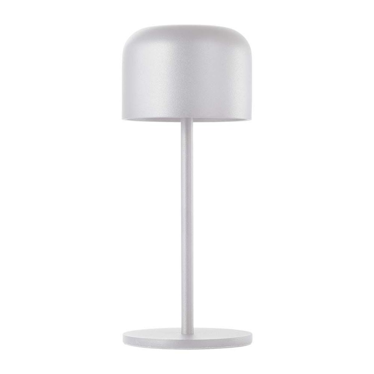 Outlet: V-Tac opladelig CCT bordlampe - Hvid, IP54, touch dæmpbar, model mini