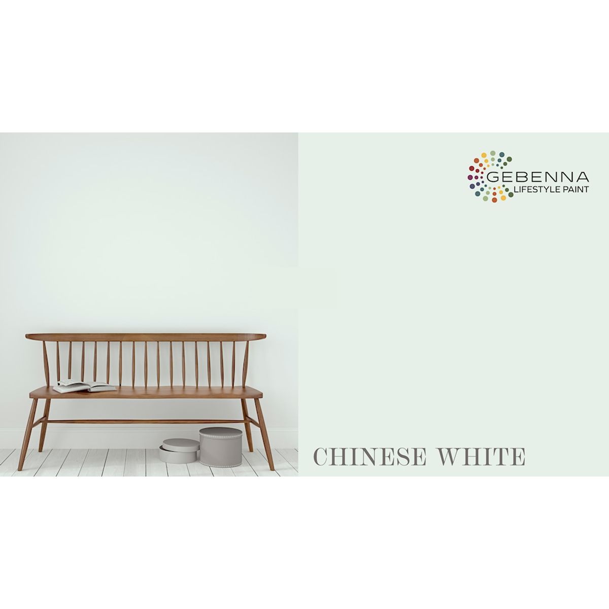 Gebenna Vægmaling: Chinese White 2,7 liter