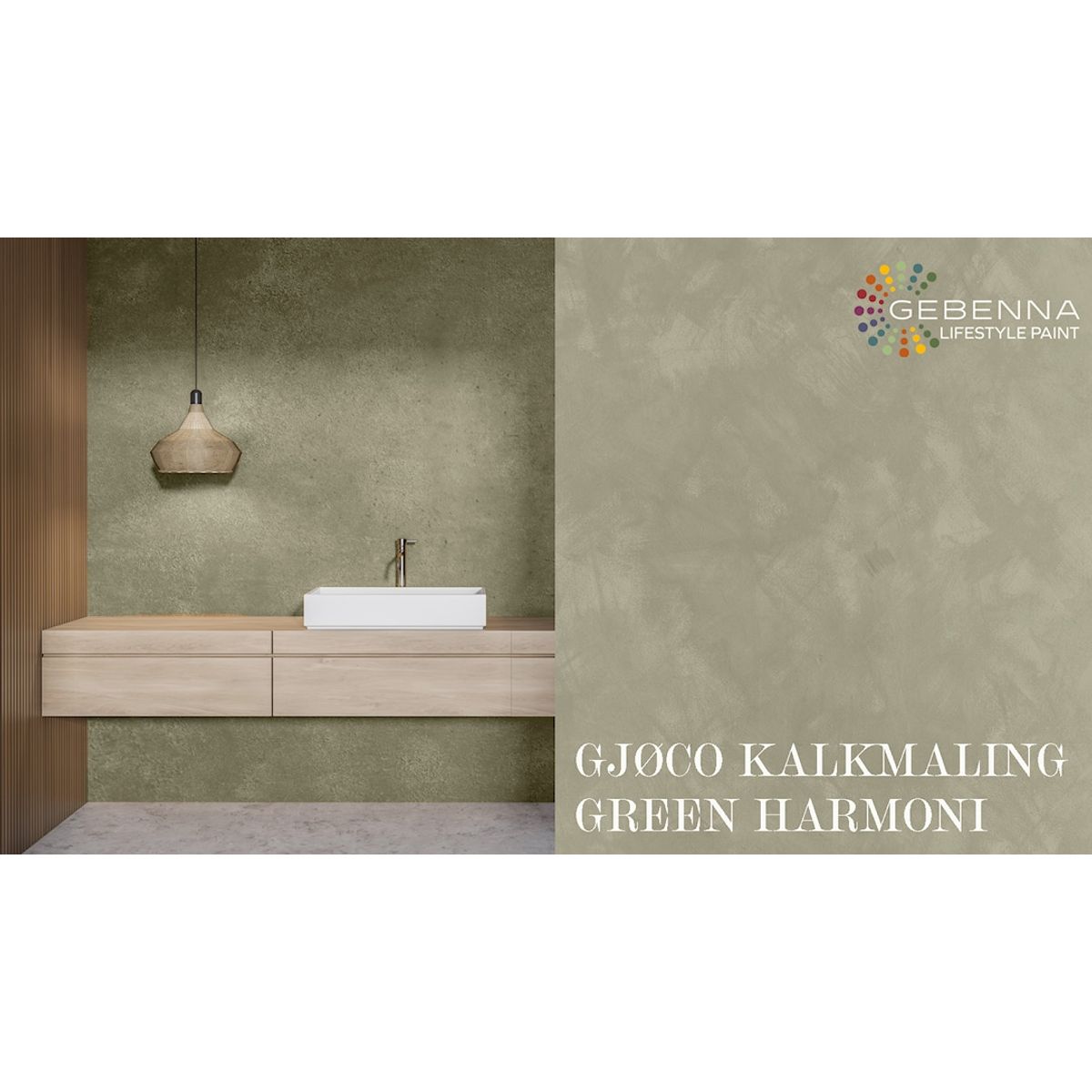 Kalkmaling 8252 Green Harmoni 2,7 l