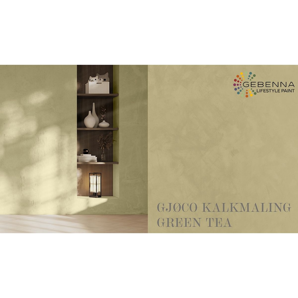 Kalkmaling 8493 Green Tea 0,68 l